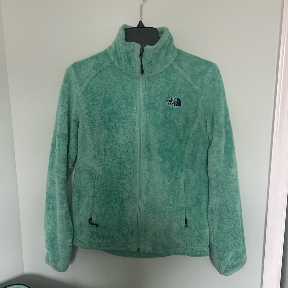 The North Face Mint Green Teddy Jacket